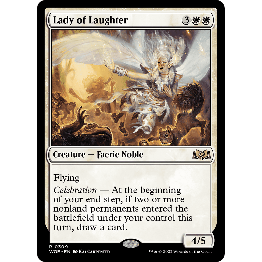 Lady of Laughter (WOE-309) - Wilds of Eldraine