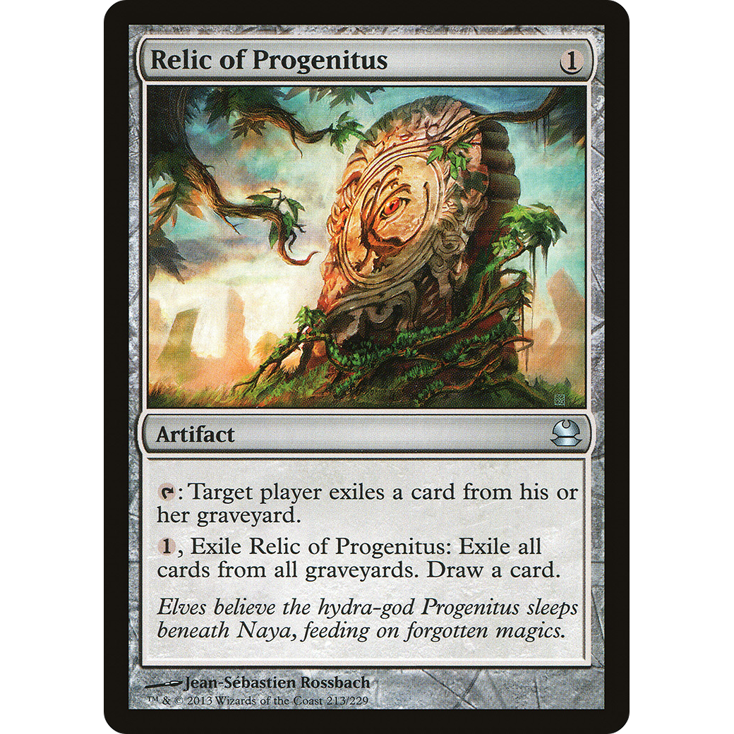 Relic of Progenitus (MMA-213) - Modern Masters Foil