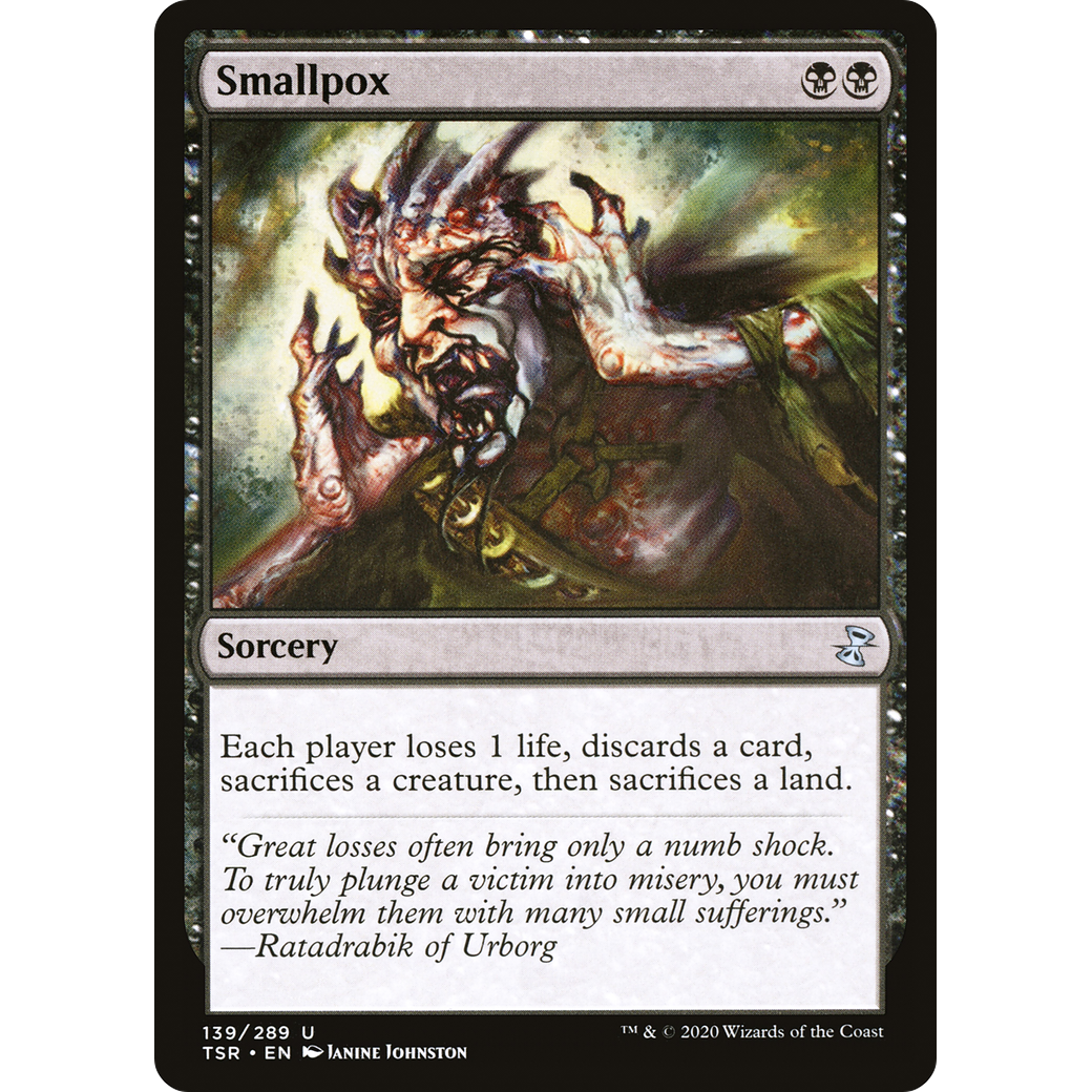 Smallpox (TSR-139) - Time Spiral Remastered Foil