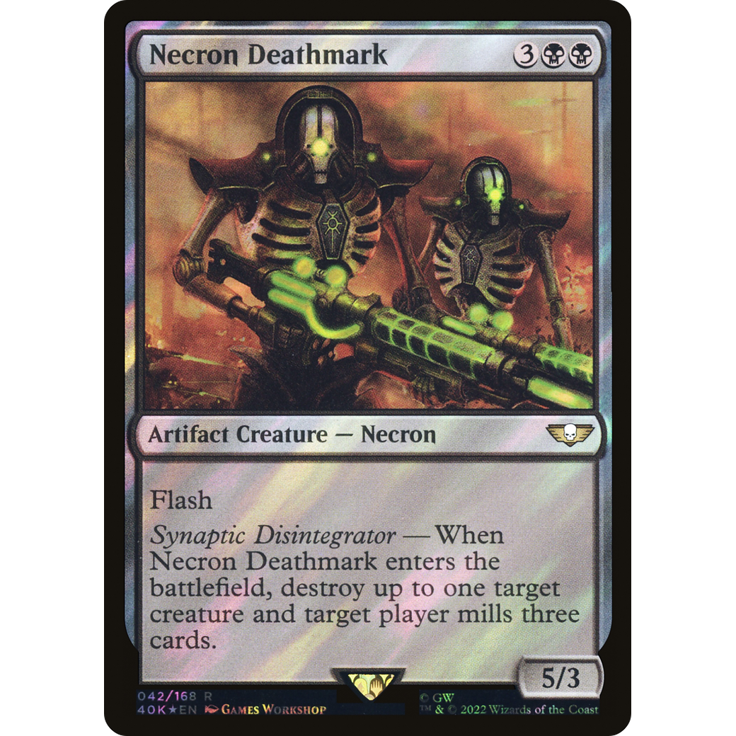 Necron Deathmark (40K-042) - Warhammer 40,000 Commander Foil