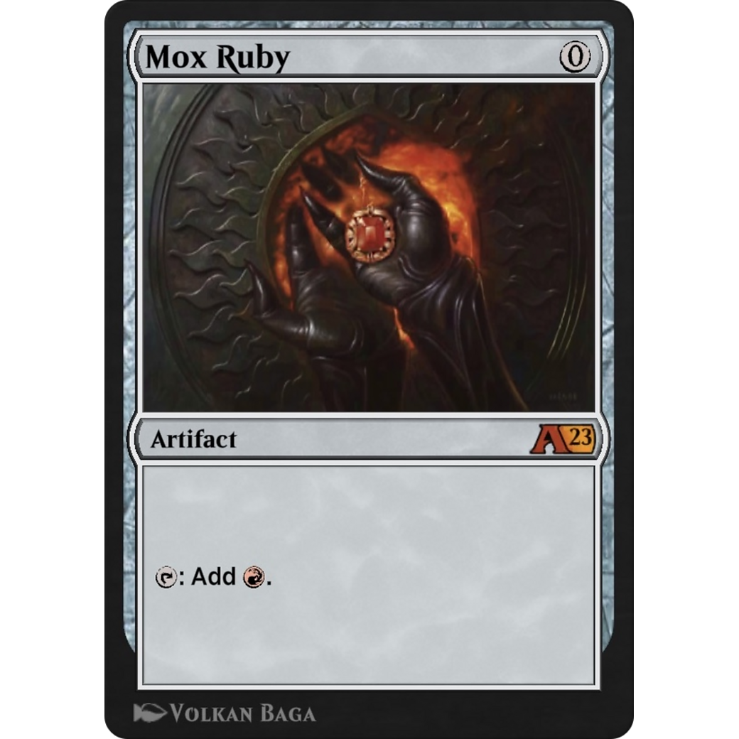 Mox Ruby (YDMU-039) - Alchemy: Dominaria