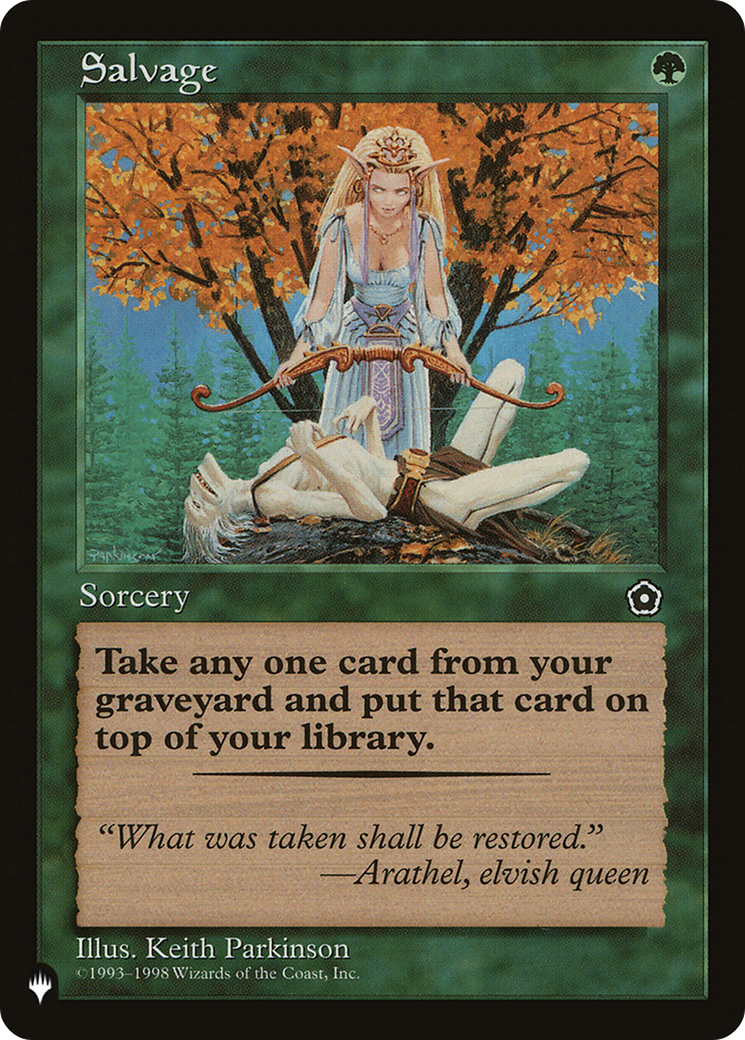 Salvage (LIST-) - The List