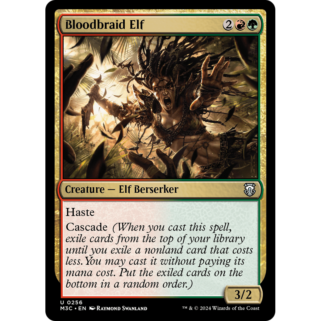 Bloodbraid Elf (M3C-256) - Modern Horizons 3 Commander