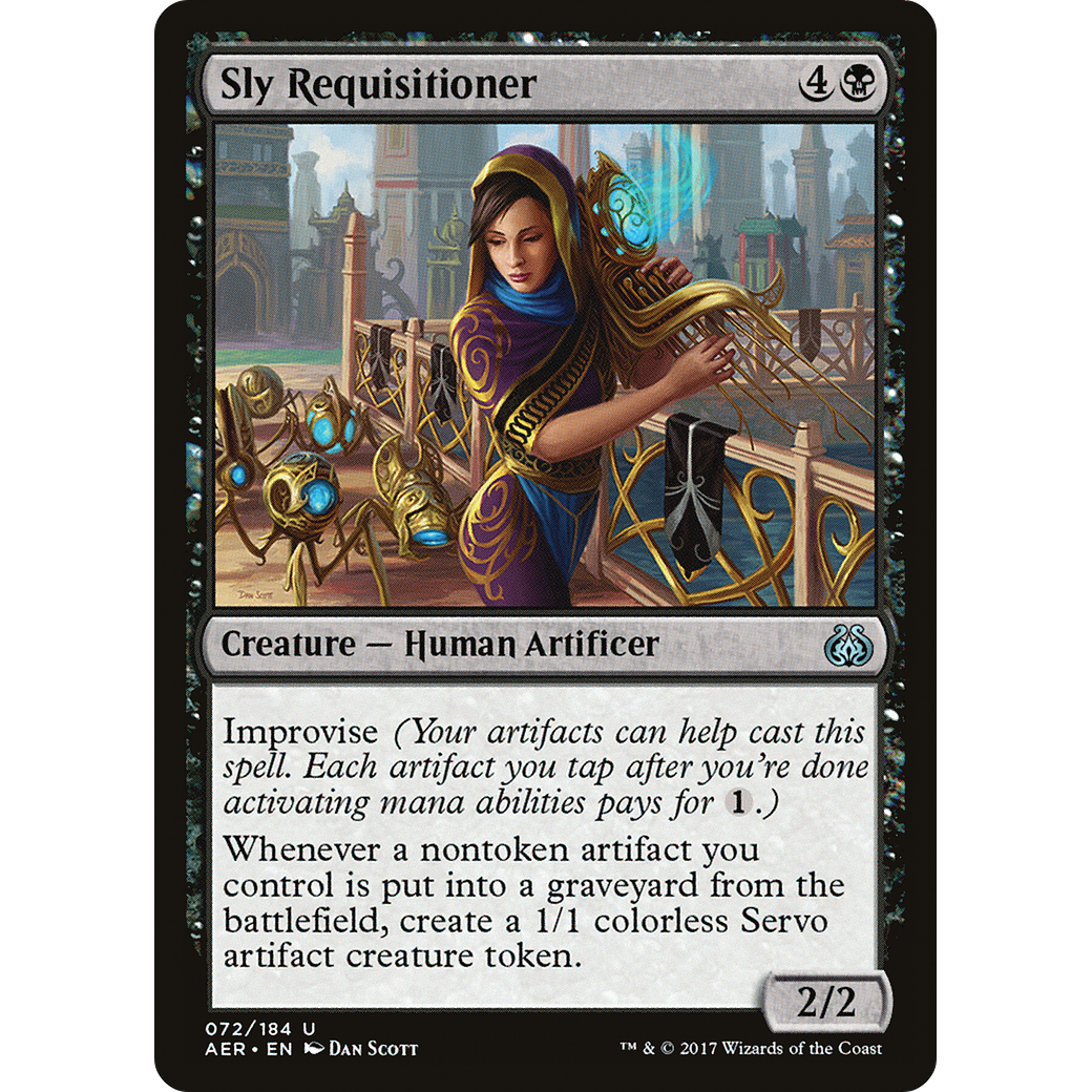 Sly Requisitioner (AER-072) - Aether Revolt Foil