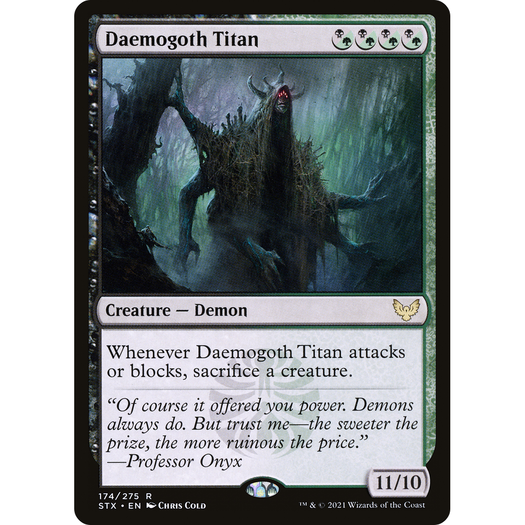 Daemogoth Titan (STX-174) - Strixhaven: School of Mages