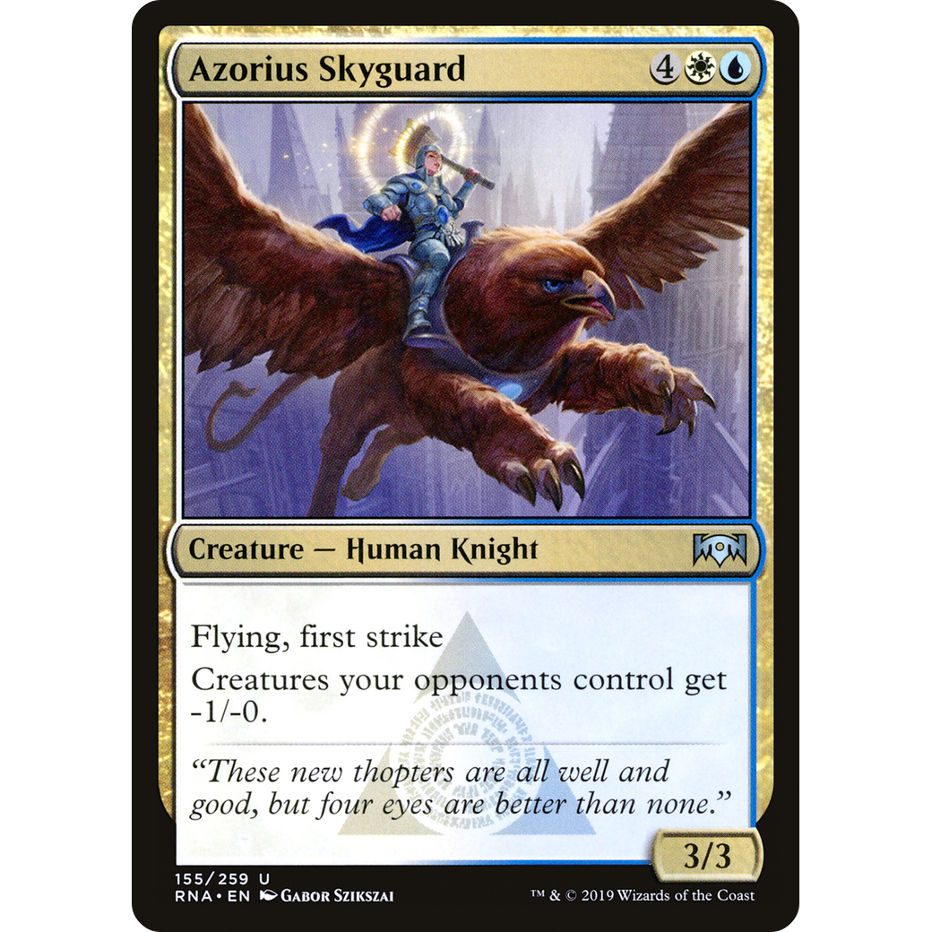 Azorius Skyguard (RNA-155) - Ravnica Allegiance Foil
