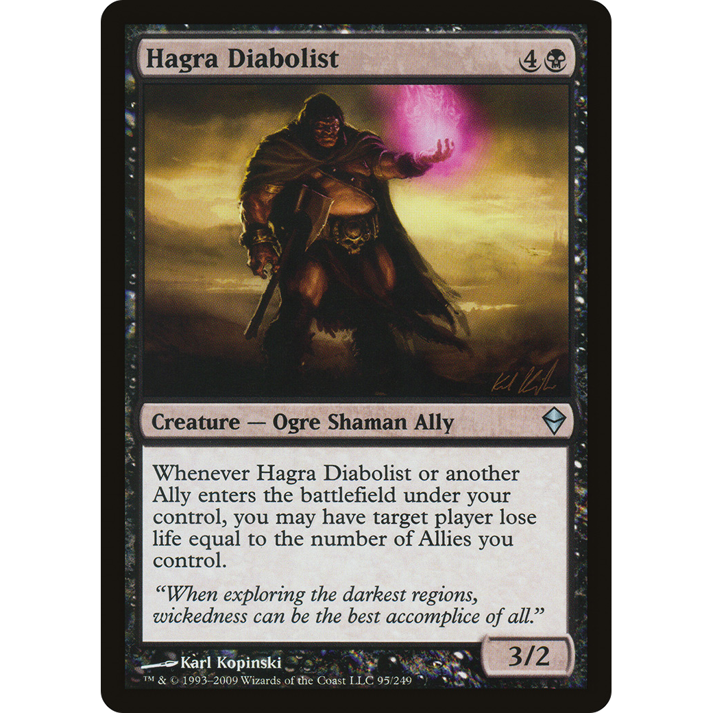 Hagra Diabolist (ZEN-095) - Zendikar