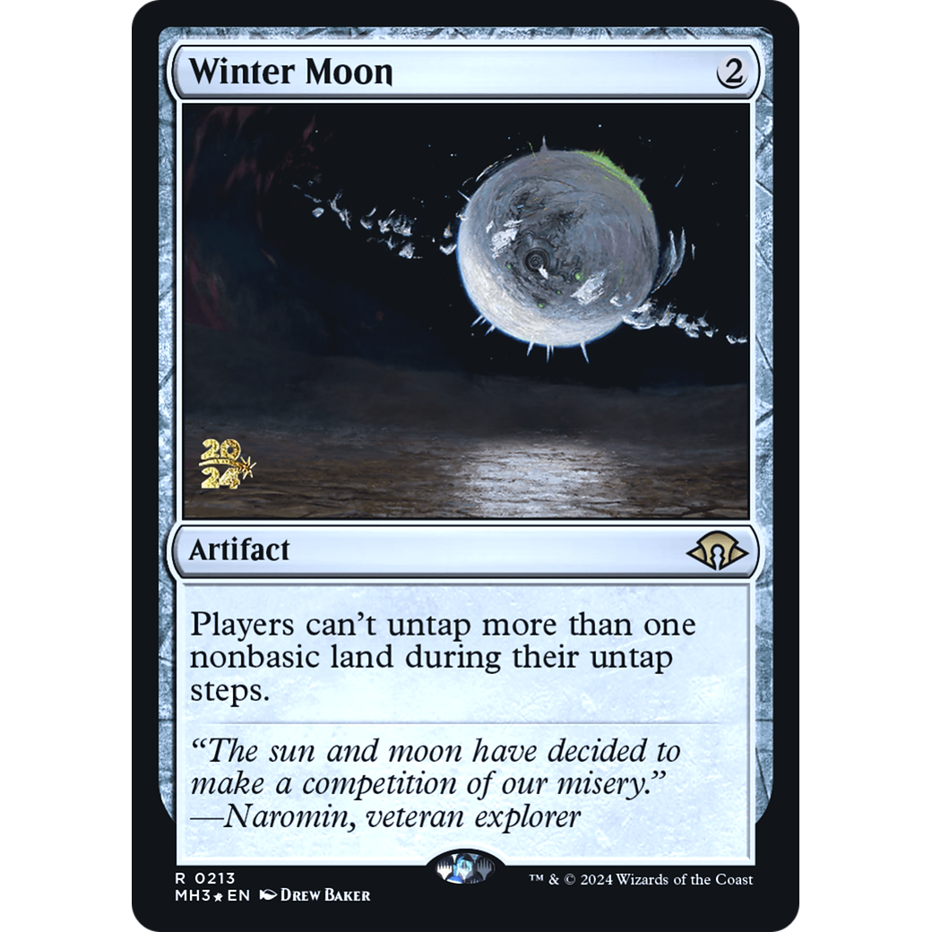 Winter Moon (PRE-213S) - Modern Horizons 3 Promos Foil