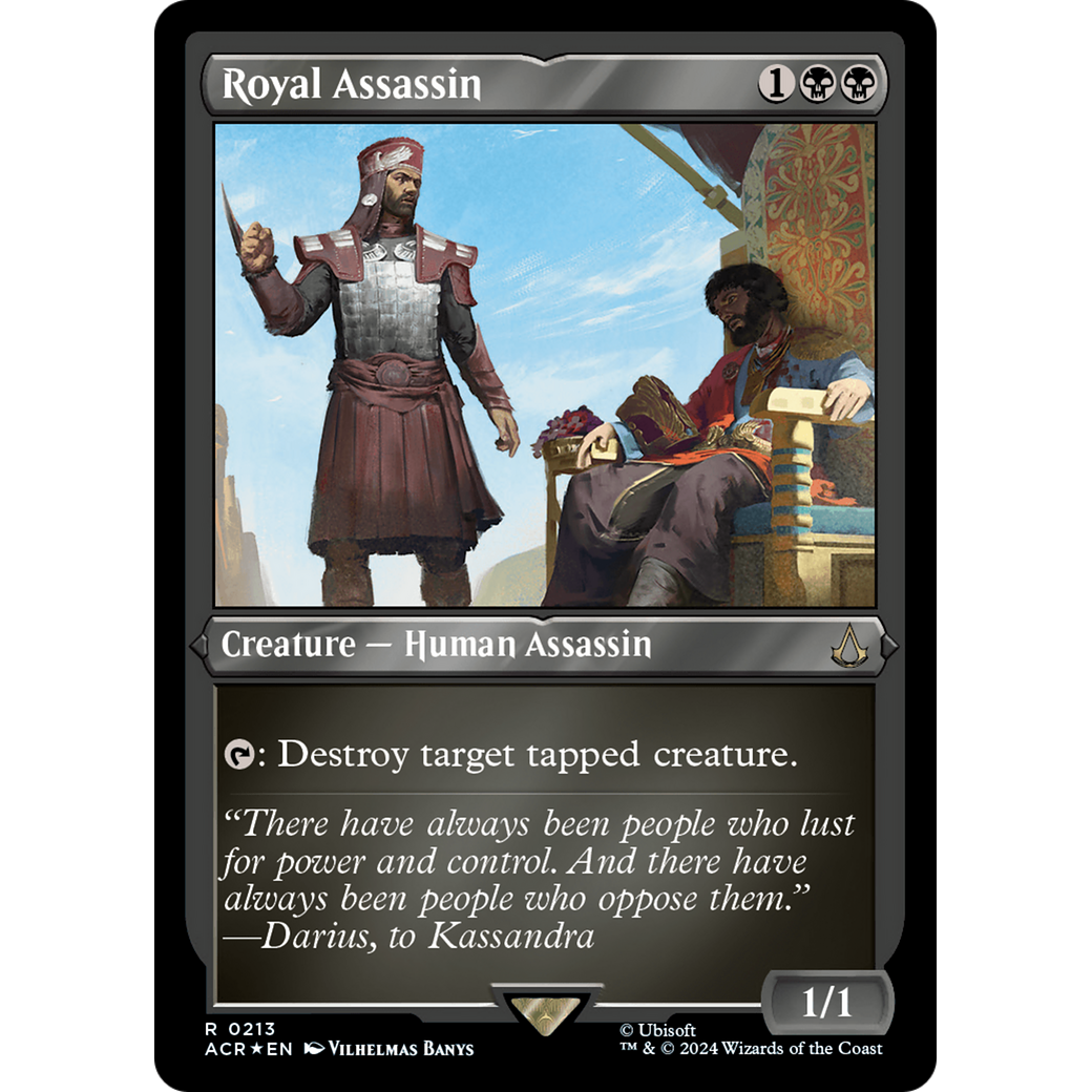Royal Assassin (ACR-213) - Assassin's Creed Etched Foil