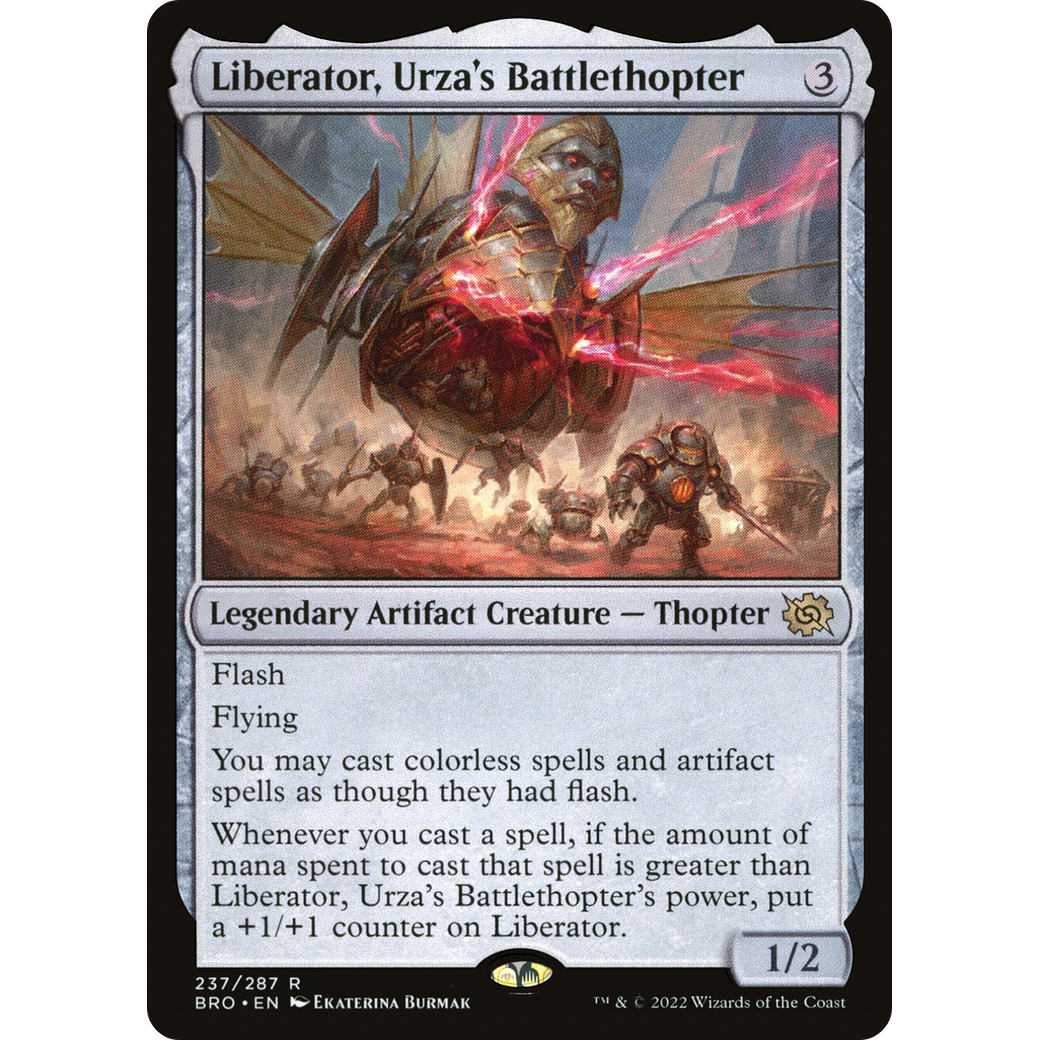 Liberator, Urza's Battlethopter (BRO-237) - The Brothers' War