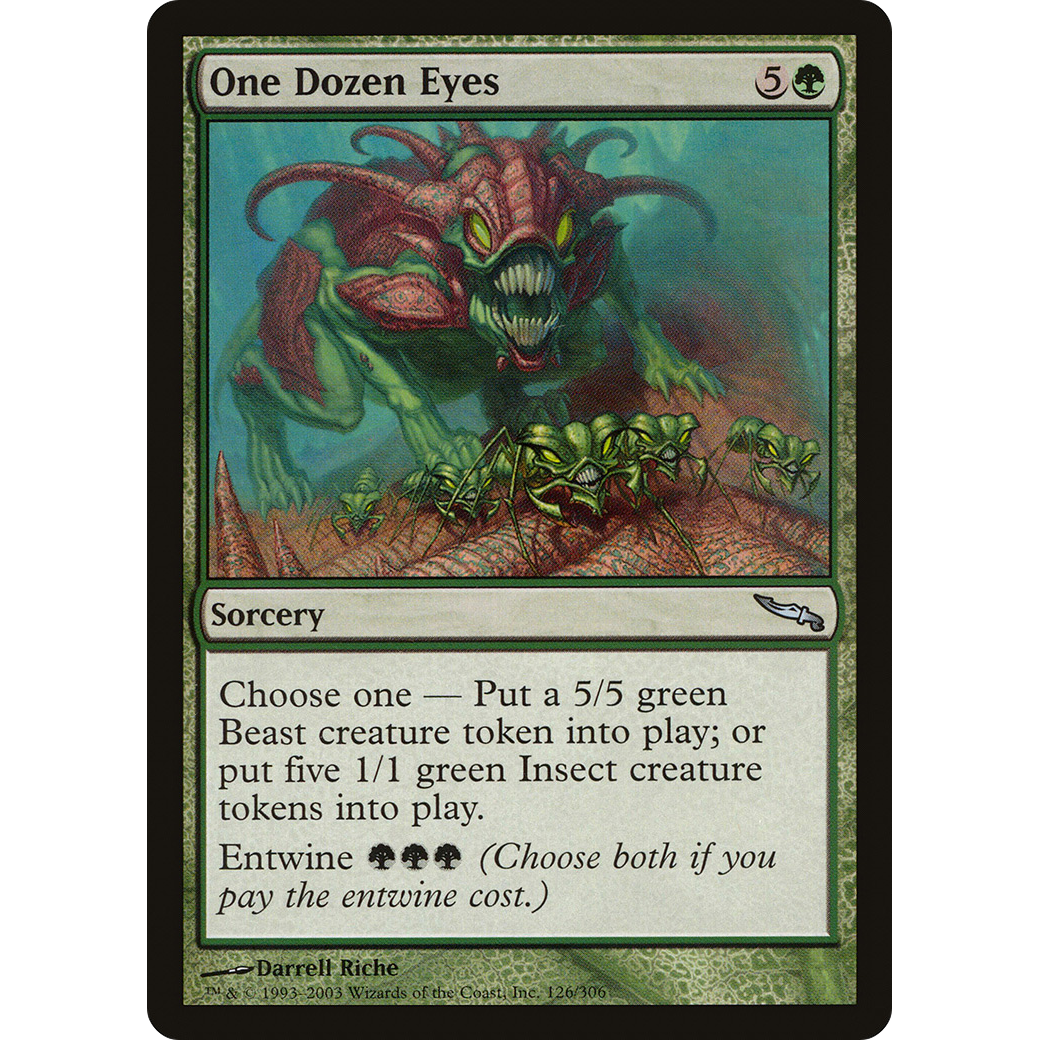One Dozen Eyes (MRD-126) - Mirrodin