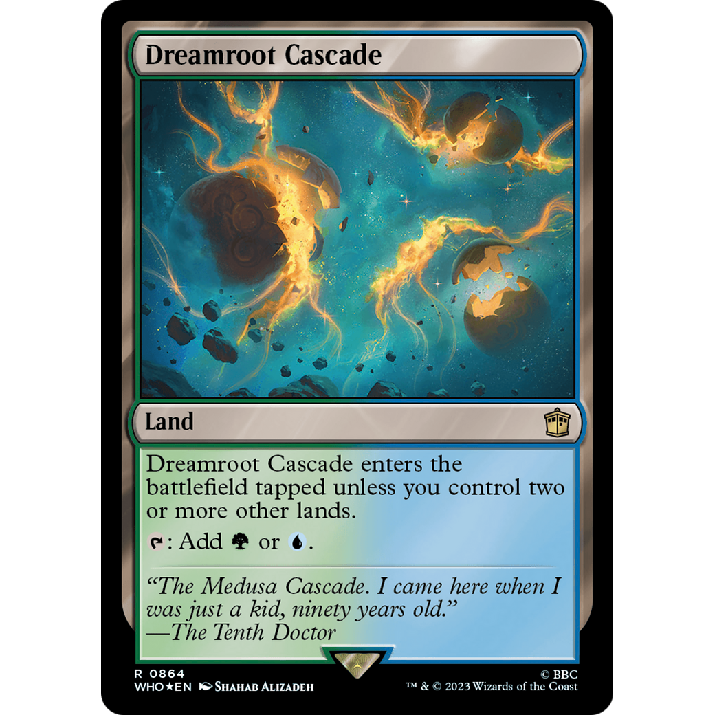 Dreamroot Cascade (Surge Foil) (WHO-864) - Doctor Who Foil