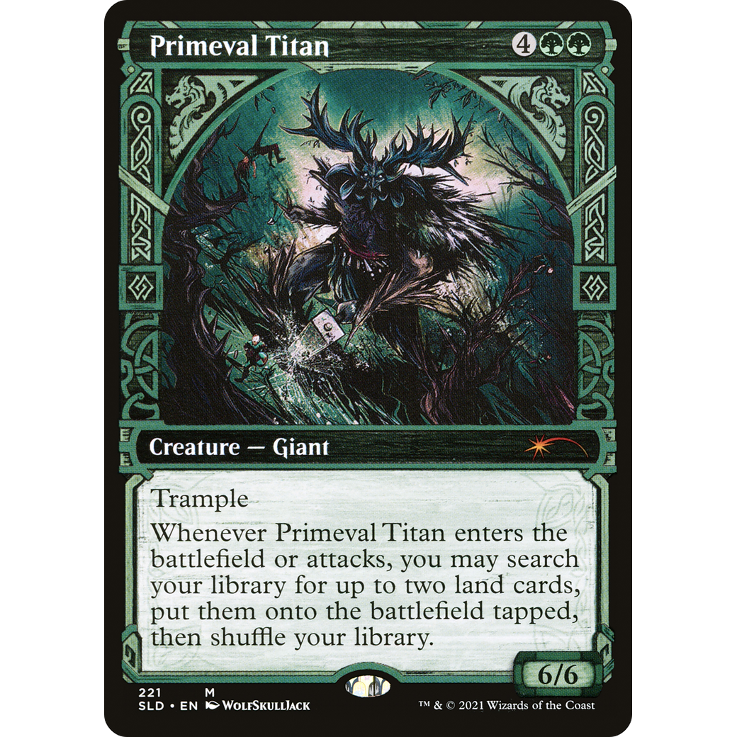 Primeval Titan (221) (SLD-221) - Secret Lair Drop: (Showcase)