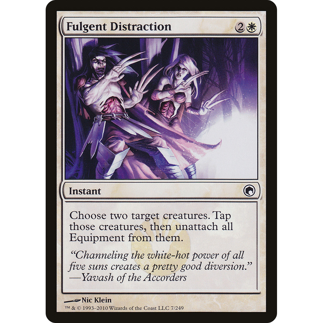 Fulgent Distraction (SOM-007) - Scars of Mirrodin Foil