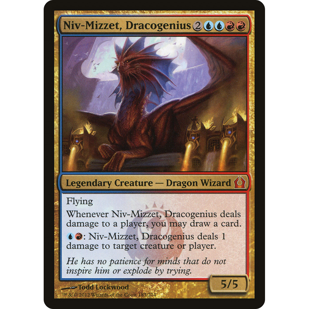 Niv-Mizzet, Dracogenius (RTR-183) - Return to Ravnica