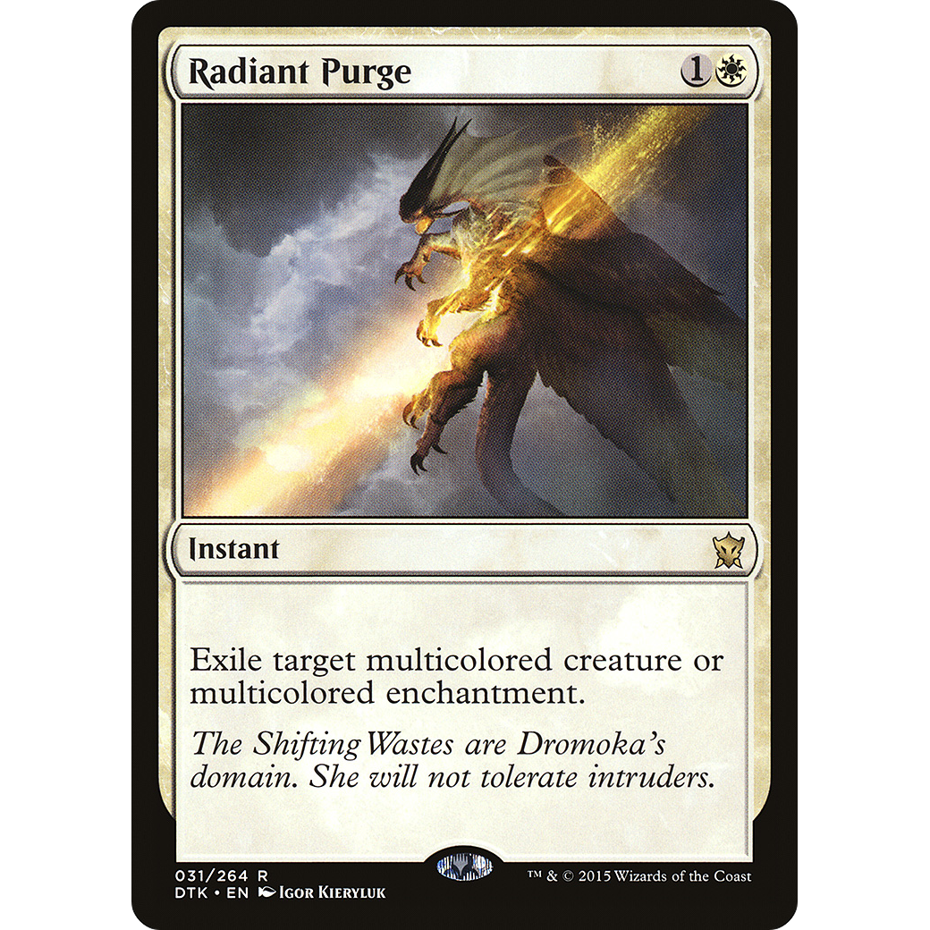 Radiant Purge (DTK-031) - Dragons of Tarkir Foil