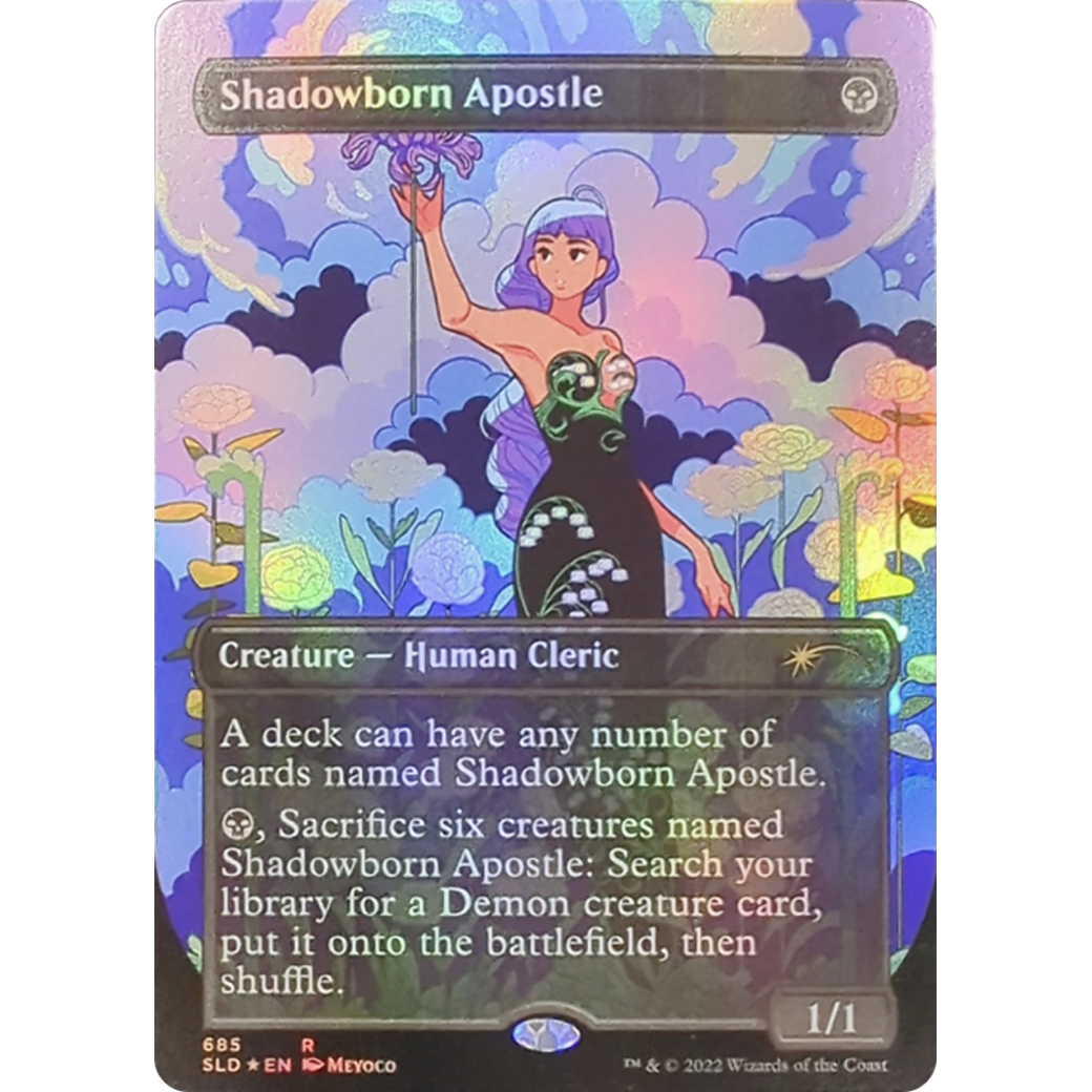 Shadowborn Apostle (685) (SLD-685) - Secret Lair Drop (Borderless) Foil