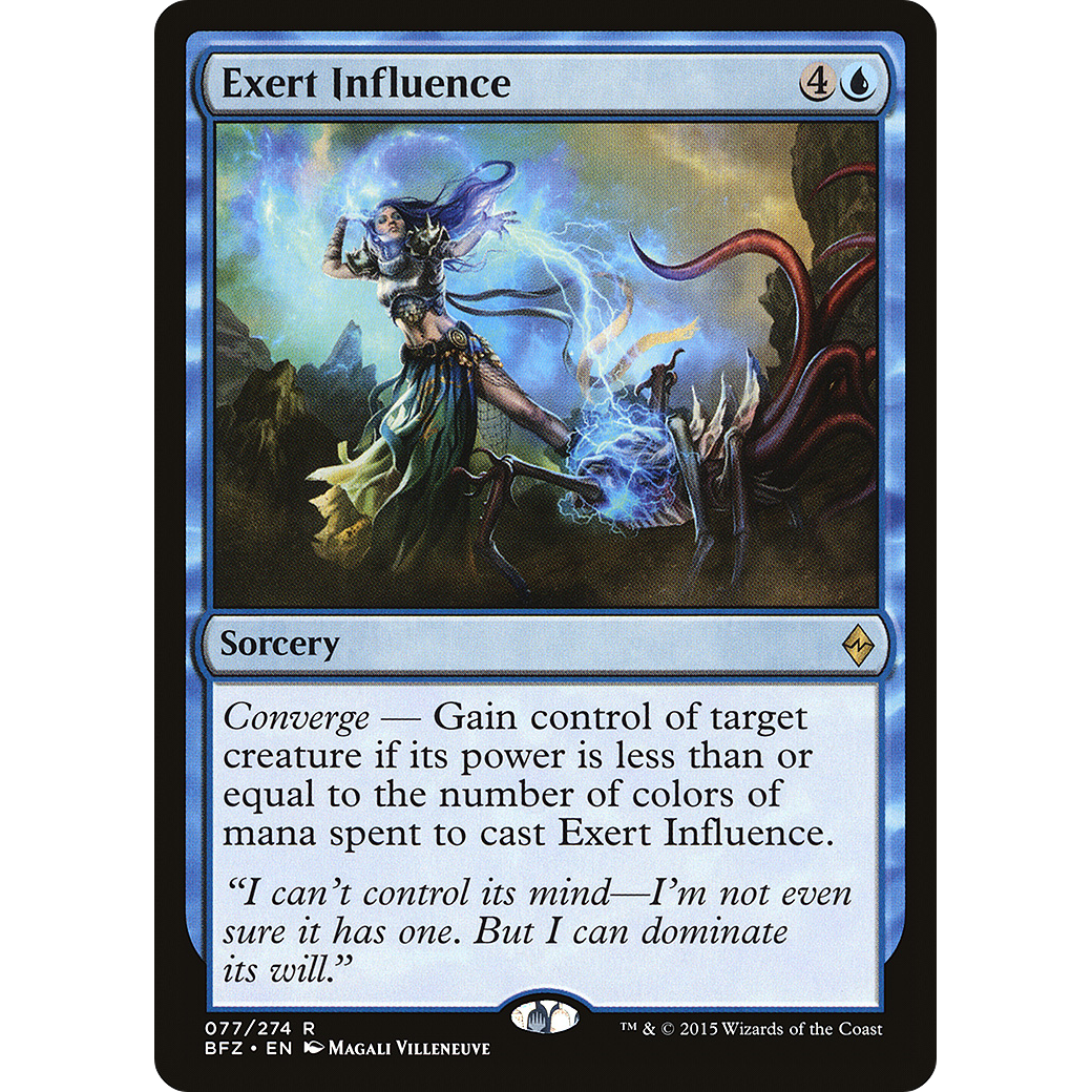 Exert Influence (BFZ-077) - Battle for Zendikar
