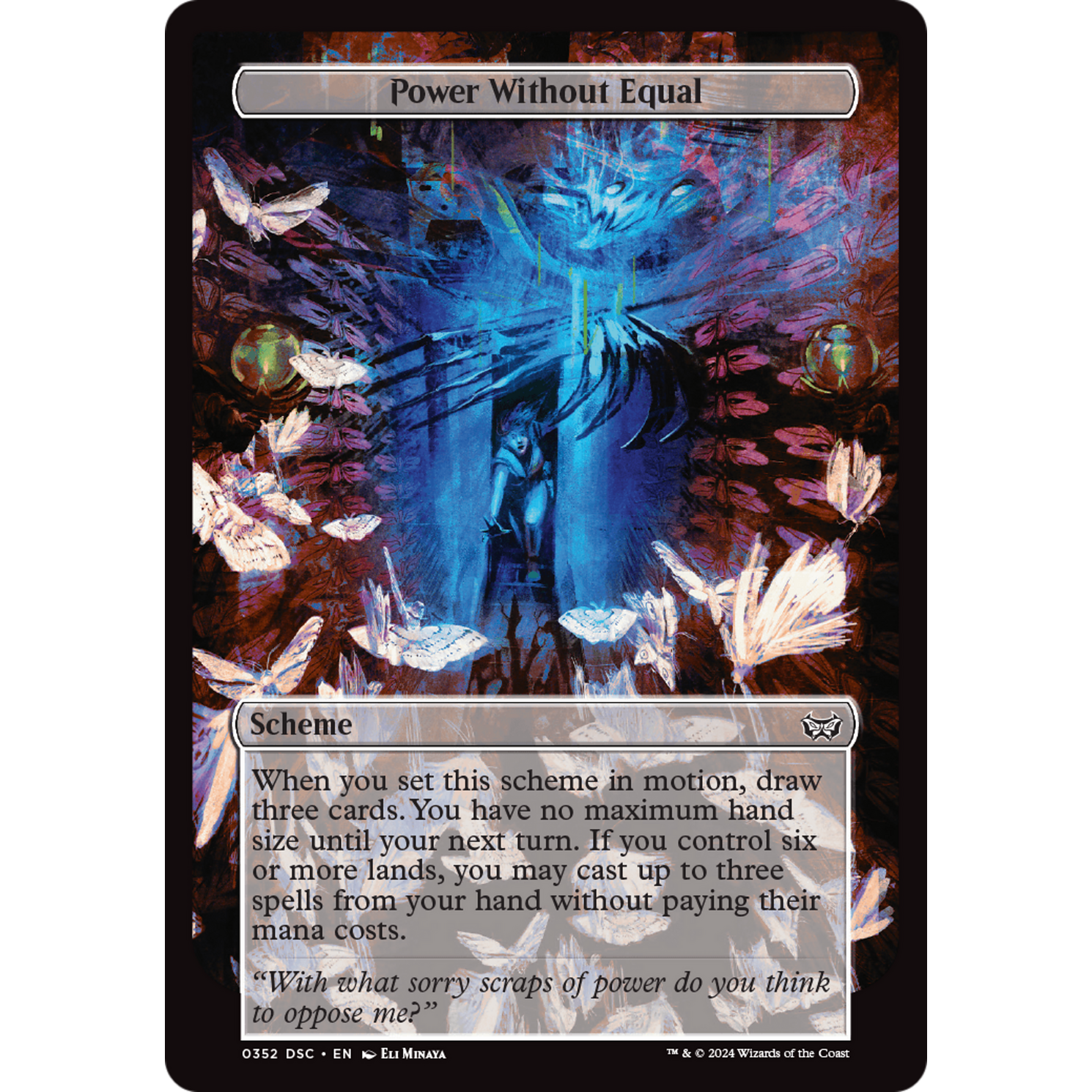 Power Without Equal (A:DSC-352) - Duskmourn: House of Horror Commander