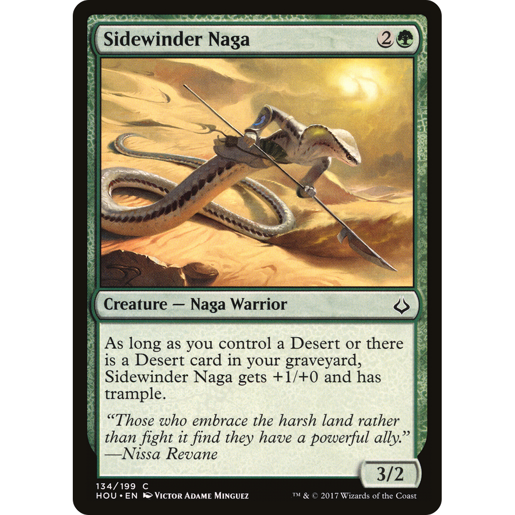 Sidewinder Naga (HOU-134) - Hour of Devastation Foil