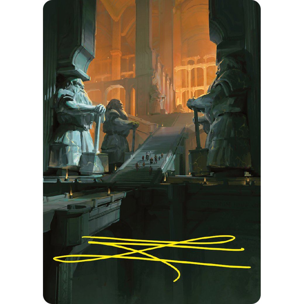 Mines of Moria // Mines of Moria (ALTR-056) - Tales of Middle-earth Art Series (Borderless)