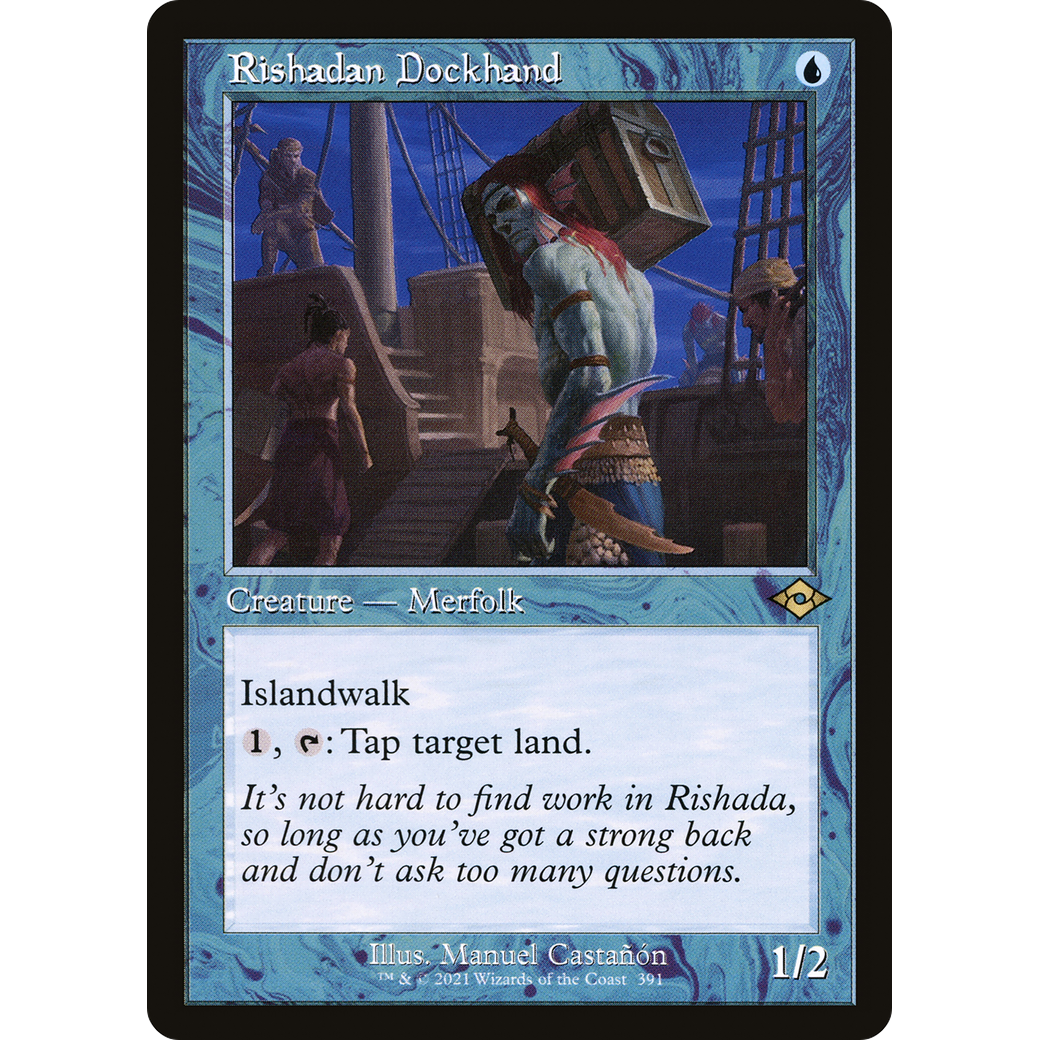 Rishadan Dockhand (Retro Frame) (MH2-391) - Modern Horizons 2 Foil