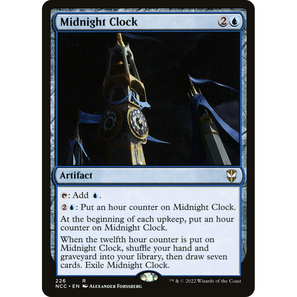 Midnight Clock (NCC-226) - New Capenna Commander