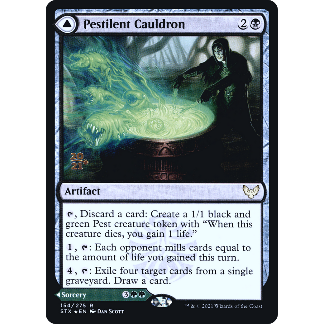 Pestilent Cauldron (PRE-154) - Strixhaven: School of Mages Promos Foil