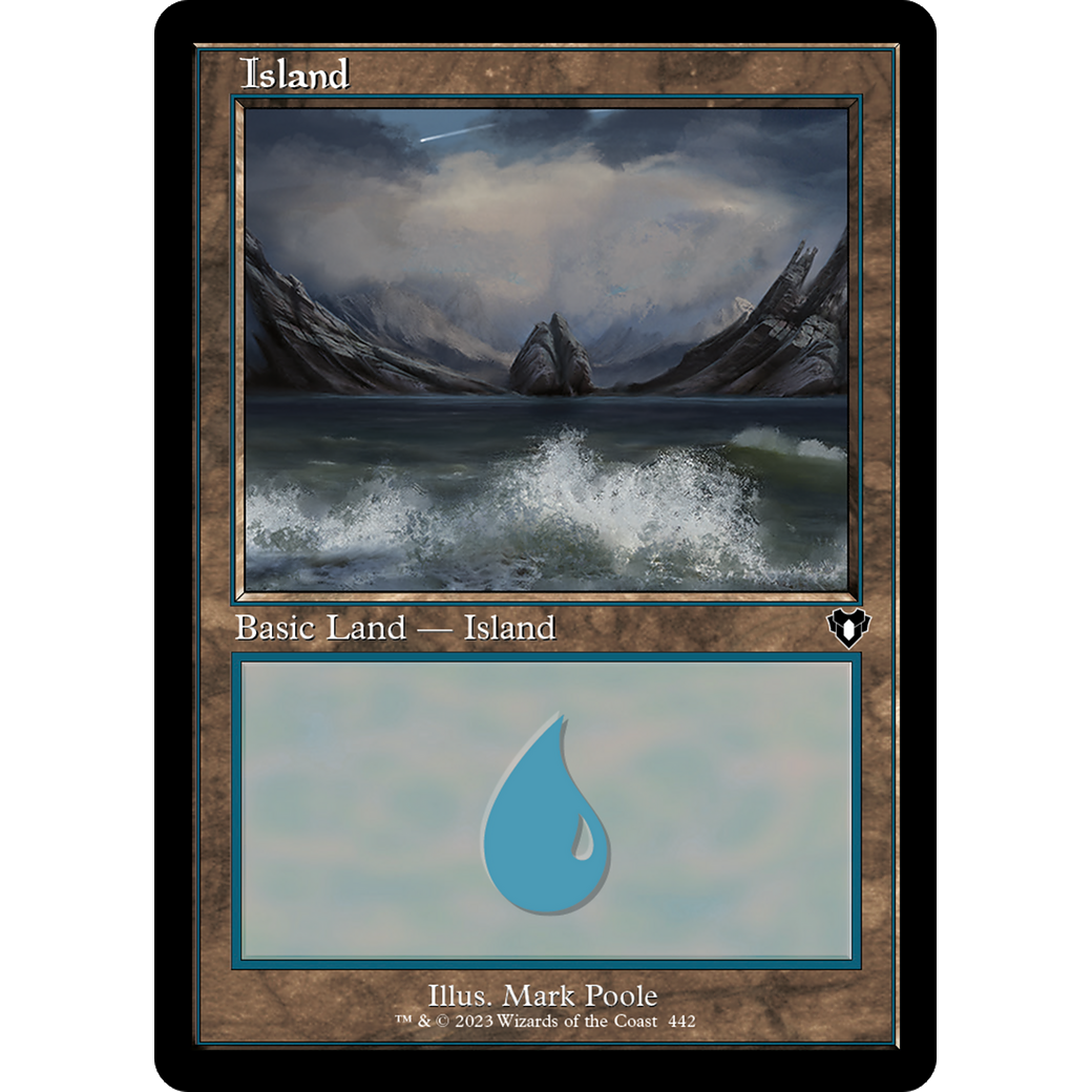 Island (CMM-442) - Commander Masters Foil