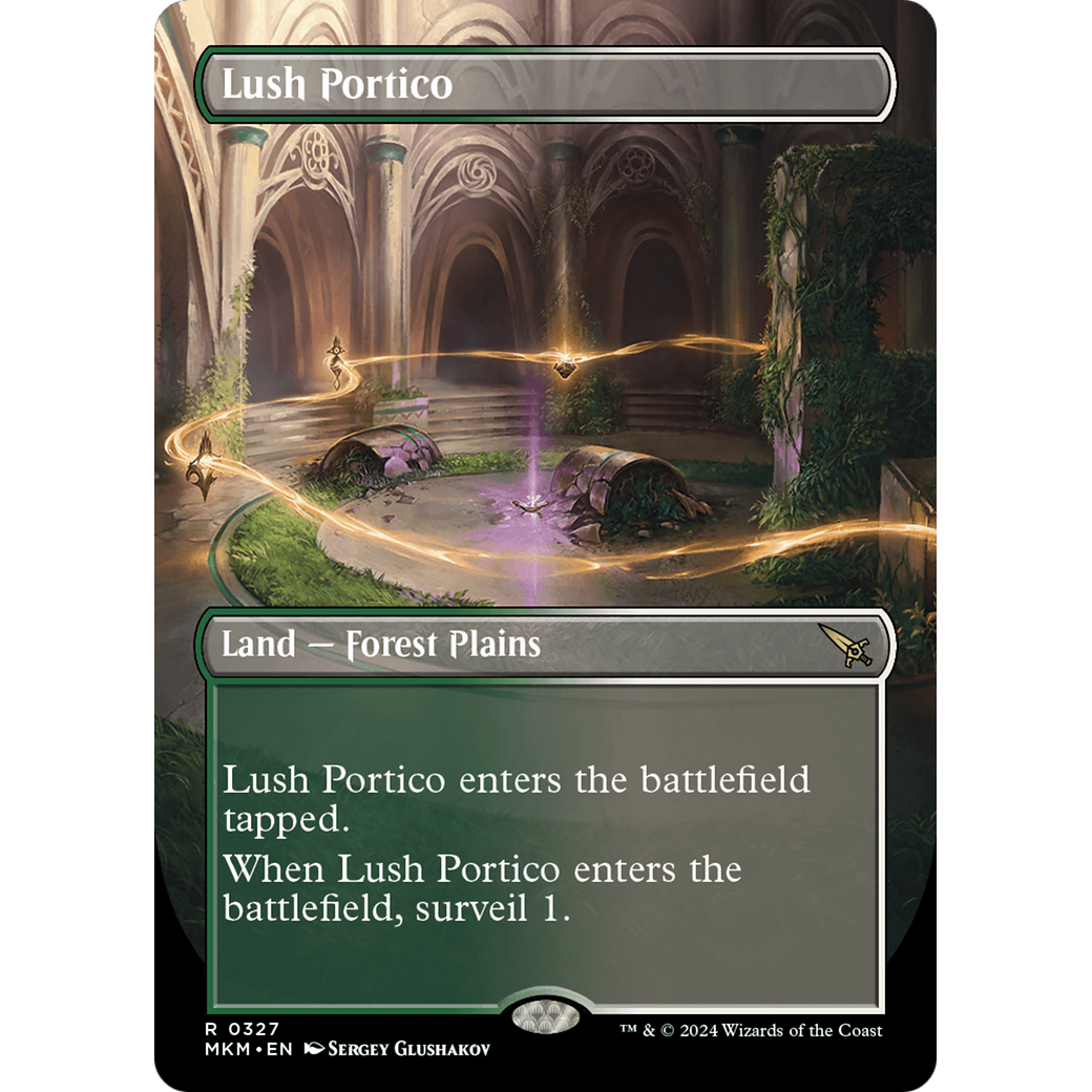 Lush Portico (MKM-327) - Murders at Karlov Manor (Borderless) Foil