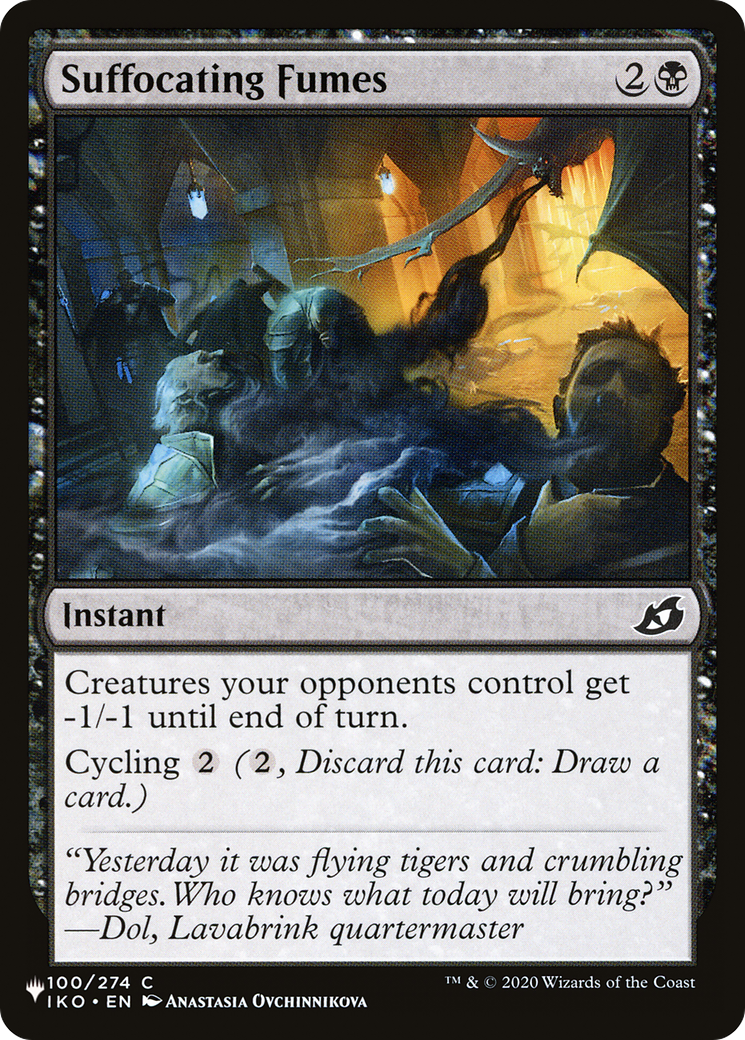 Suffocating Fumes (LIST-100/274) - The List
