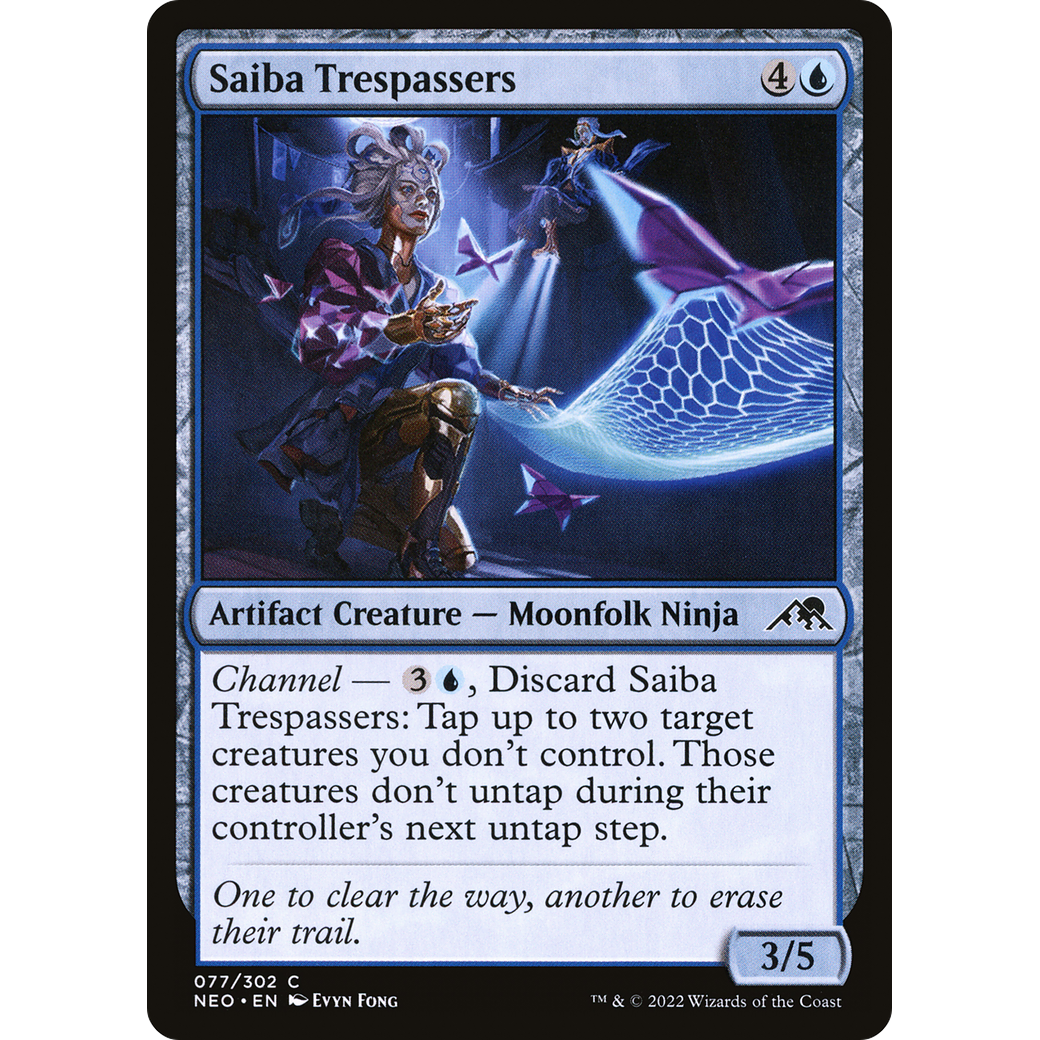 Saiba Trespassers (NEO-077) - Kamigawa: Neon Dynasty