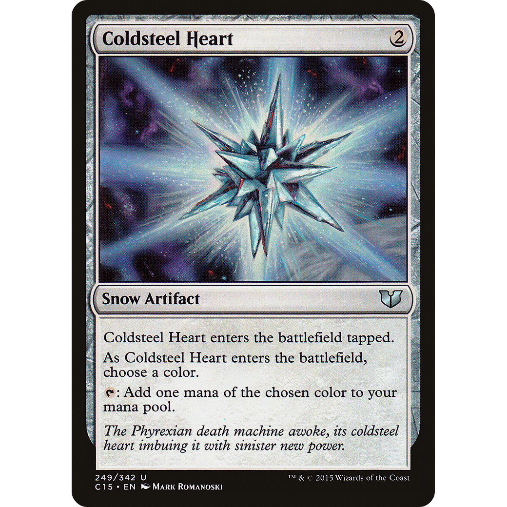 Coldsteel Heart (C15-249) - Commander 2015