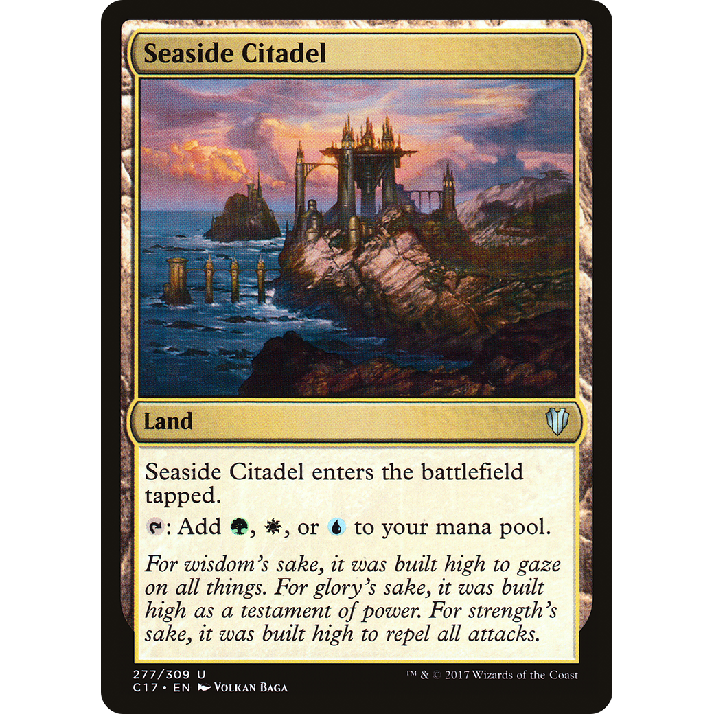 Seaside Citadel (C17-277) - Commander 2017