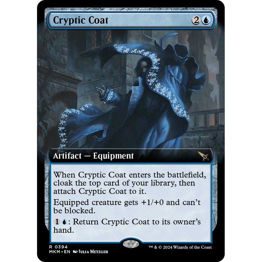 Cryptic Coat (MKM-394) - Murders at Karlov Manor: (Extended Art) Foil