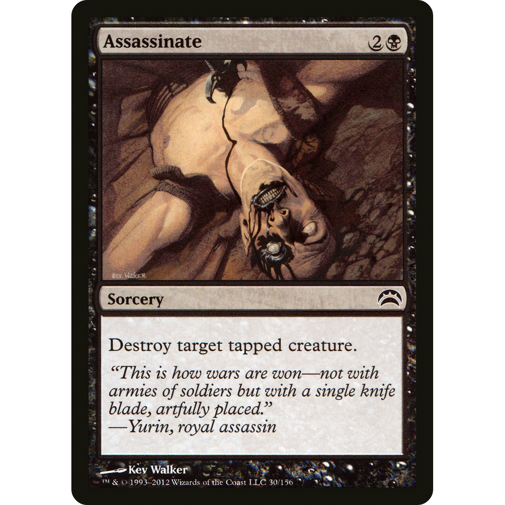 Assassinate (PC2-030) - Planechase 2012