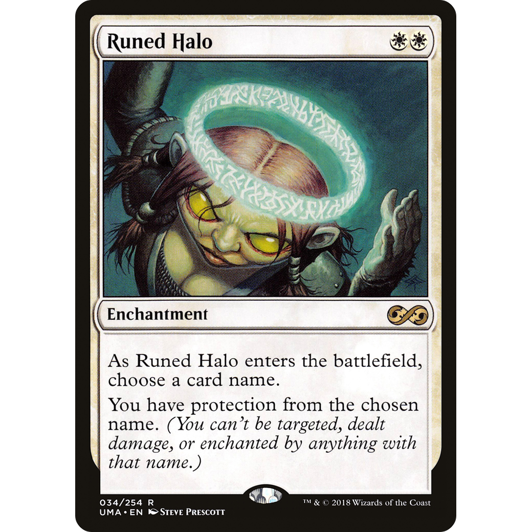 Runed Halo (UMA-034) - Ultimate Masters Foil