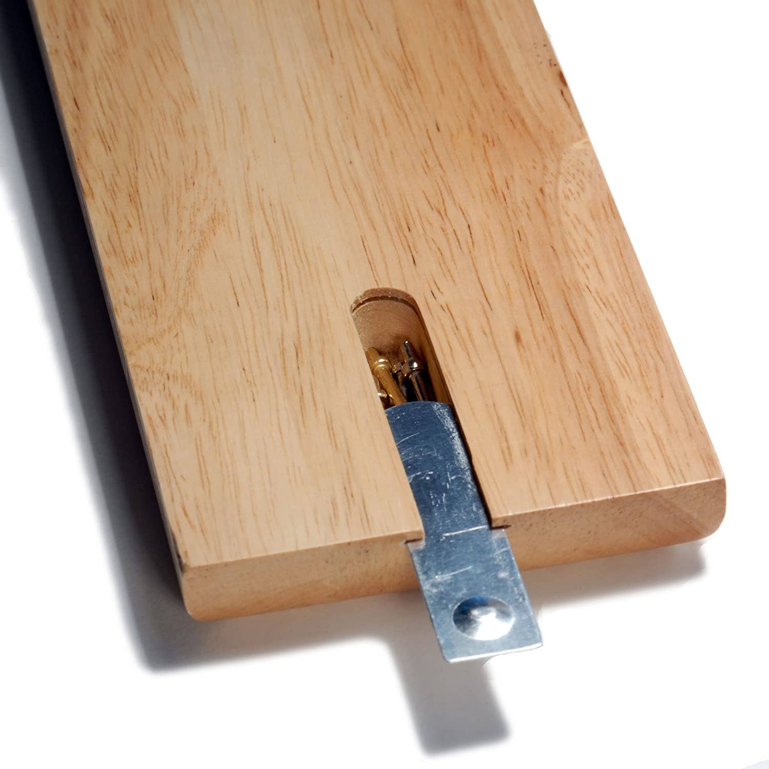 Solid Wood TriColor Continuous 3 Track Board