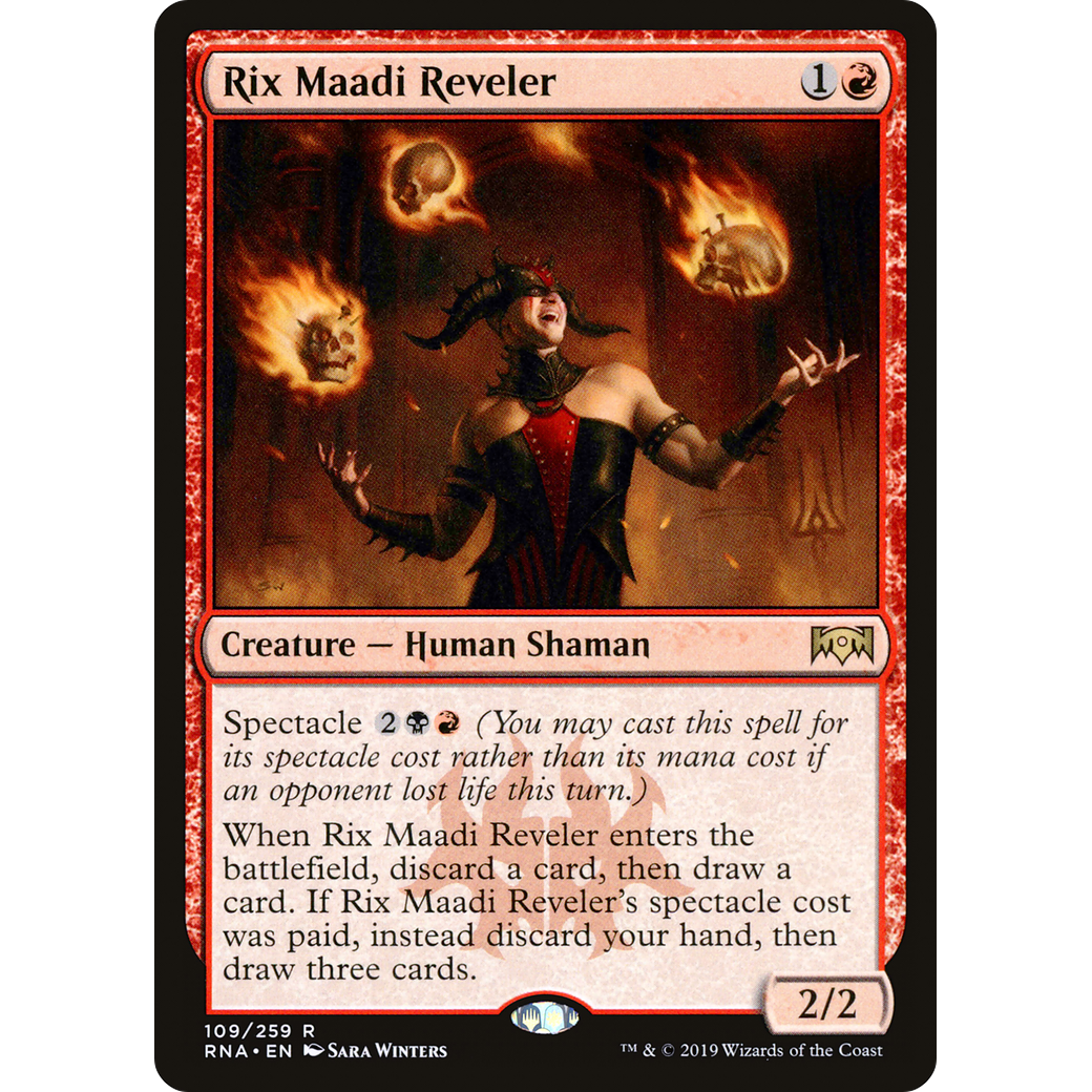 Rix Maadi Reveler (RNA-109) - Ravnica Allegiance Foil