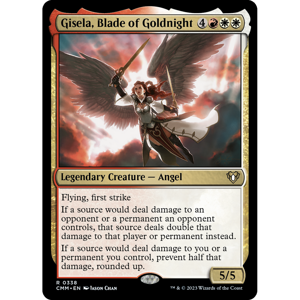 Gisela, Blade of Goldnight (CMM-338) - Commander Masters Foil