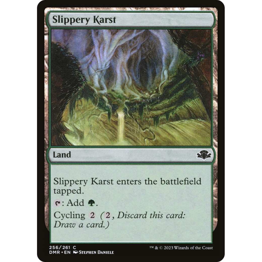 Slippery Karst (DMR-256) - Dominaria Remastered