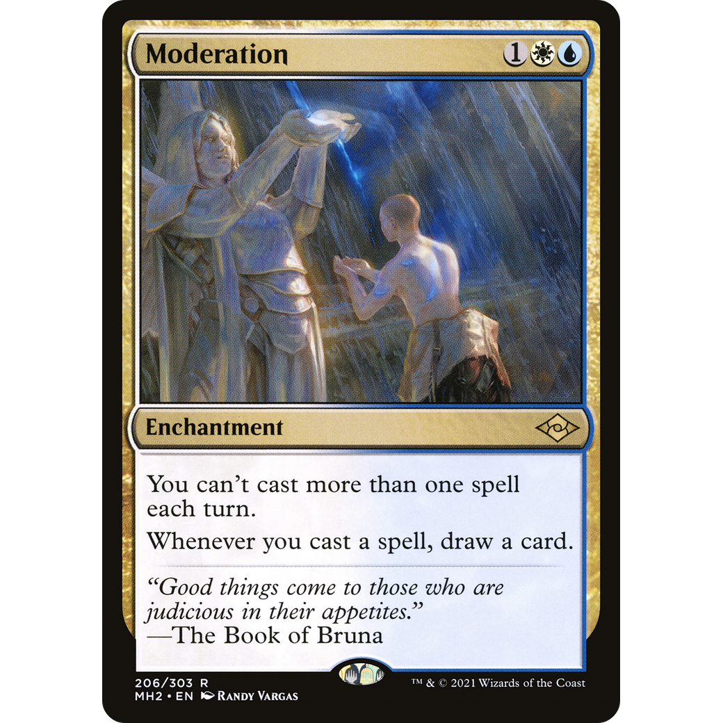 Moderation (MH2-206) - Modern Horizons 2 Foil