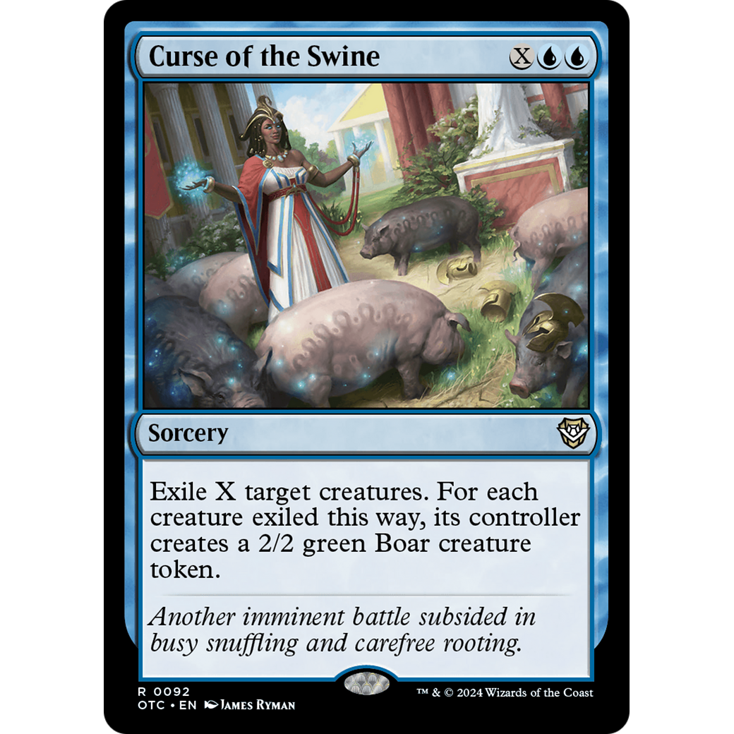 Curse of the Swine (OTC-092) - Outlaws of Thunder Junction Commander