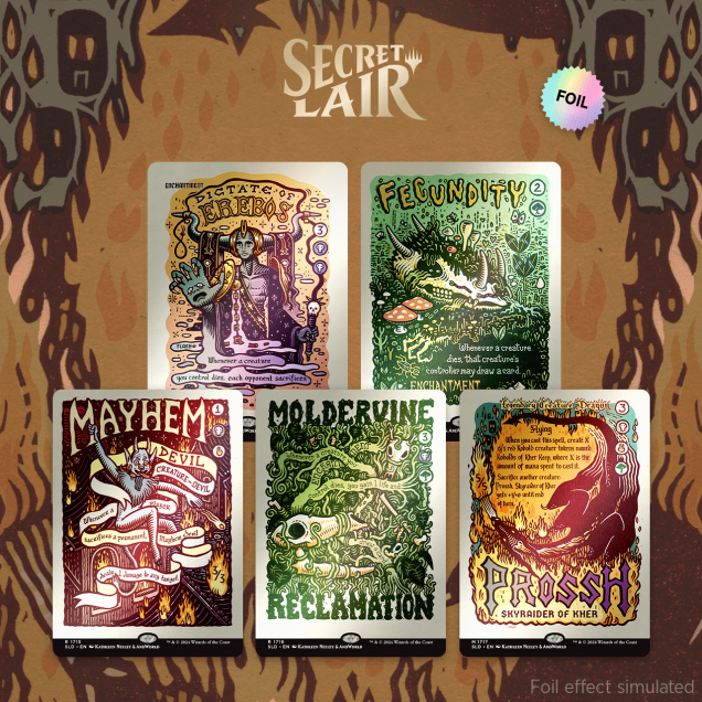 Magic the Gathering: Secret Lair: Prints of Darkness