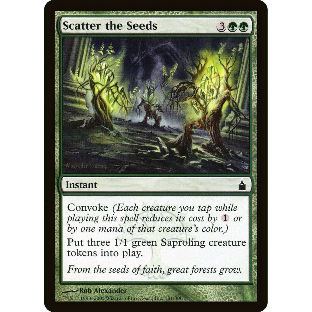 Scatter the Seeds (RAV-181) - Ravnica: City of Guilds