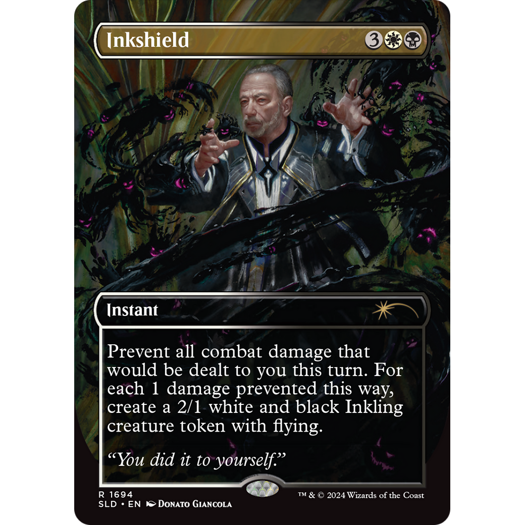 Inkshield (SLD-1694) - Secret Lair Drop (Borderless)
