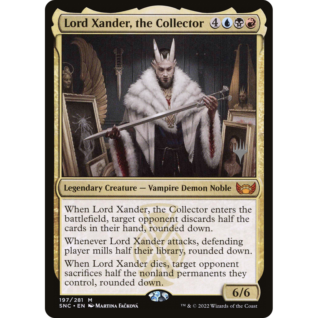 Lord Xander, the Collector (PPSNC-197) - Streets of New Capenna Promos
