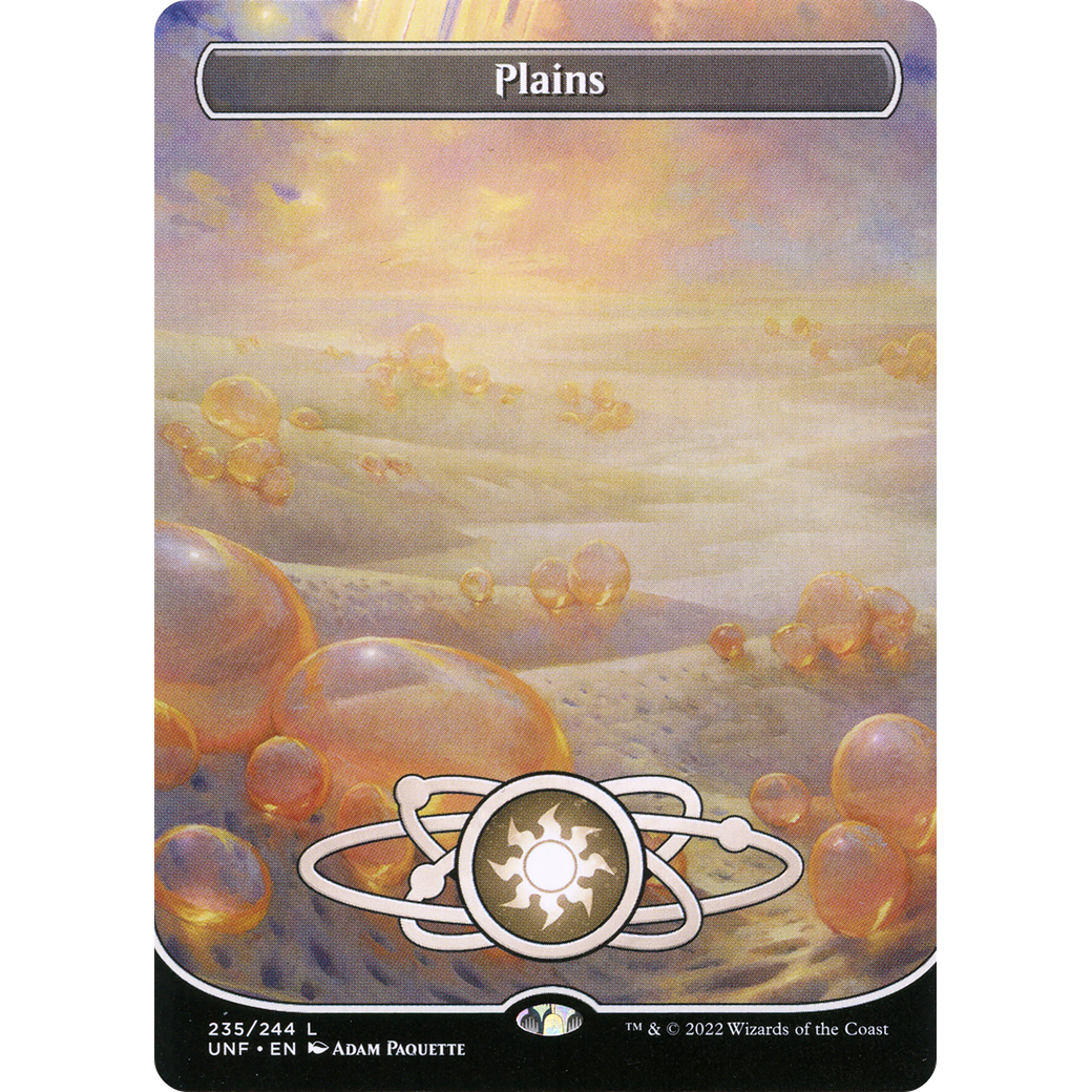 Plains (235) (Borderless) (UNF-235) - Unfinity (Borderless) Foil