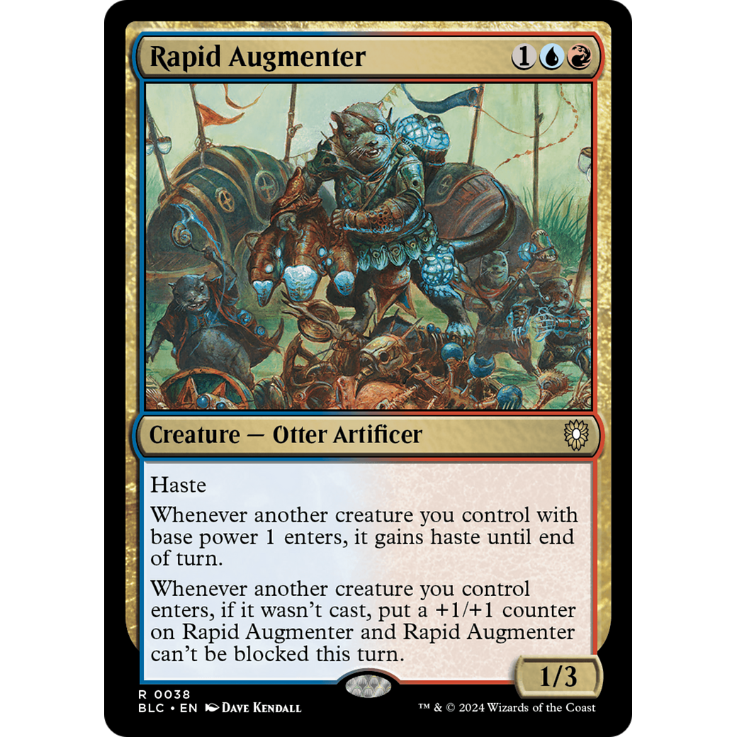 Rapid Augmenter (BLC-038) - Bloomburrow Commander