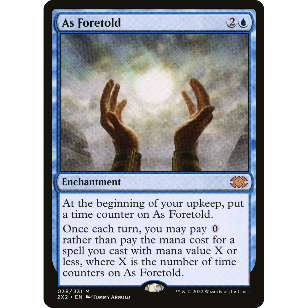 As Foretold (2X2-038) - Double Masters 2022 Foil
